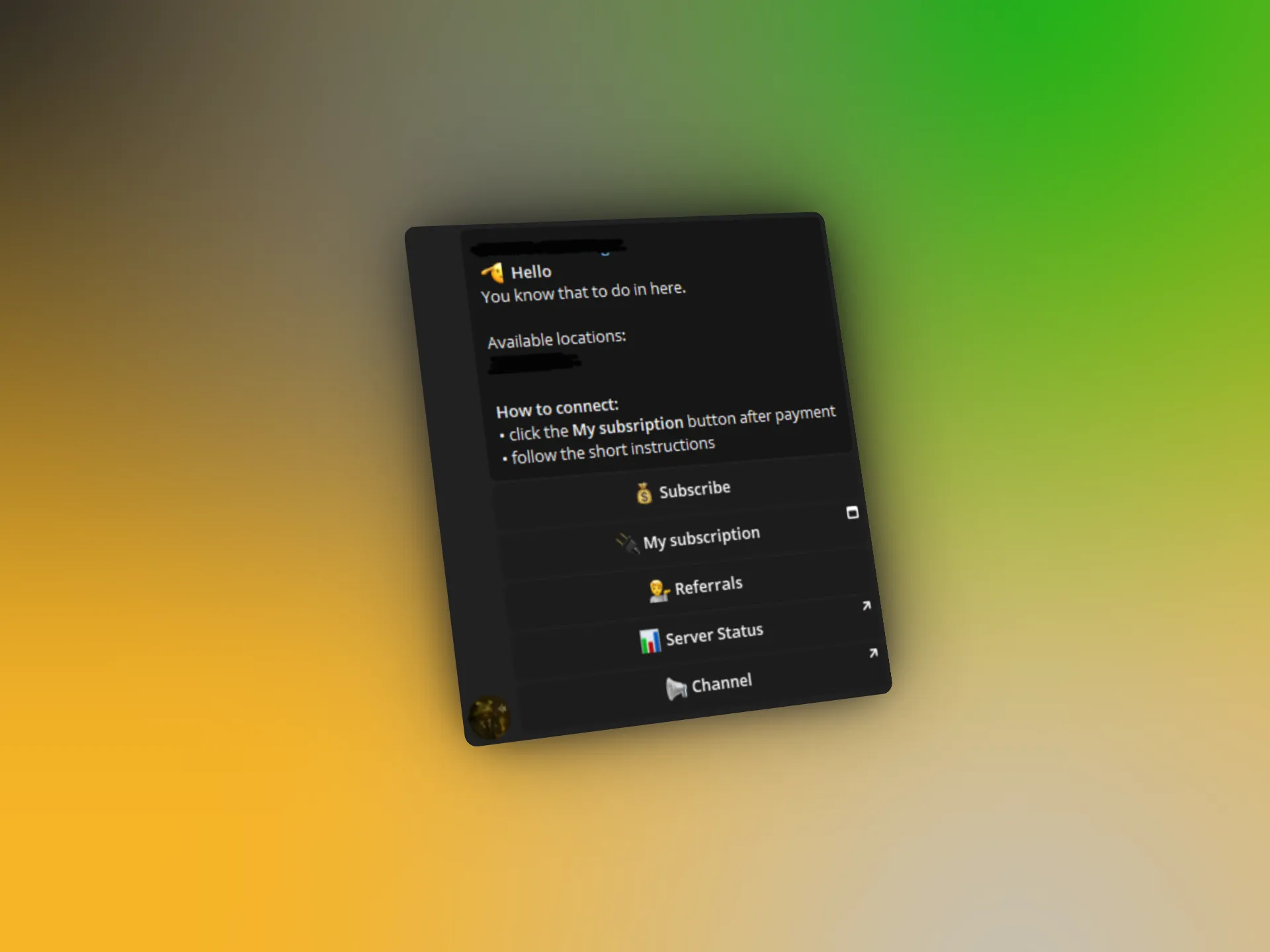 Telegram bot